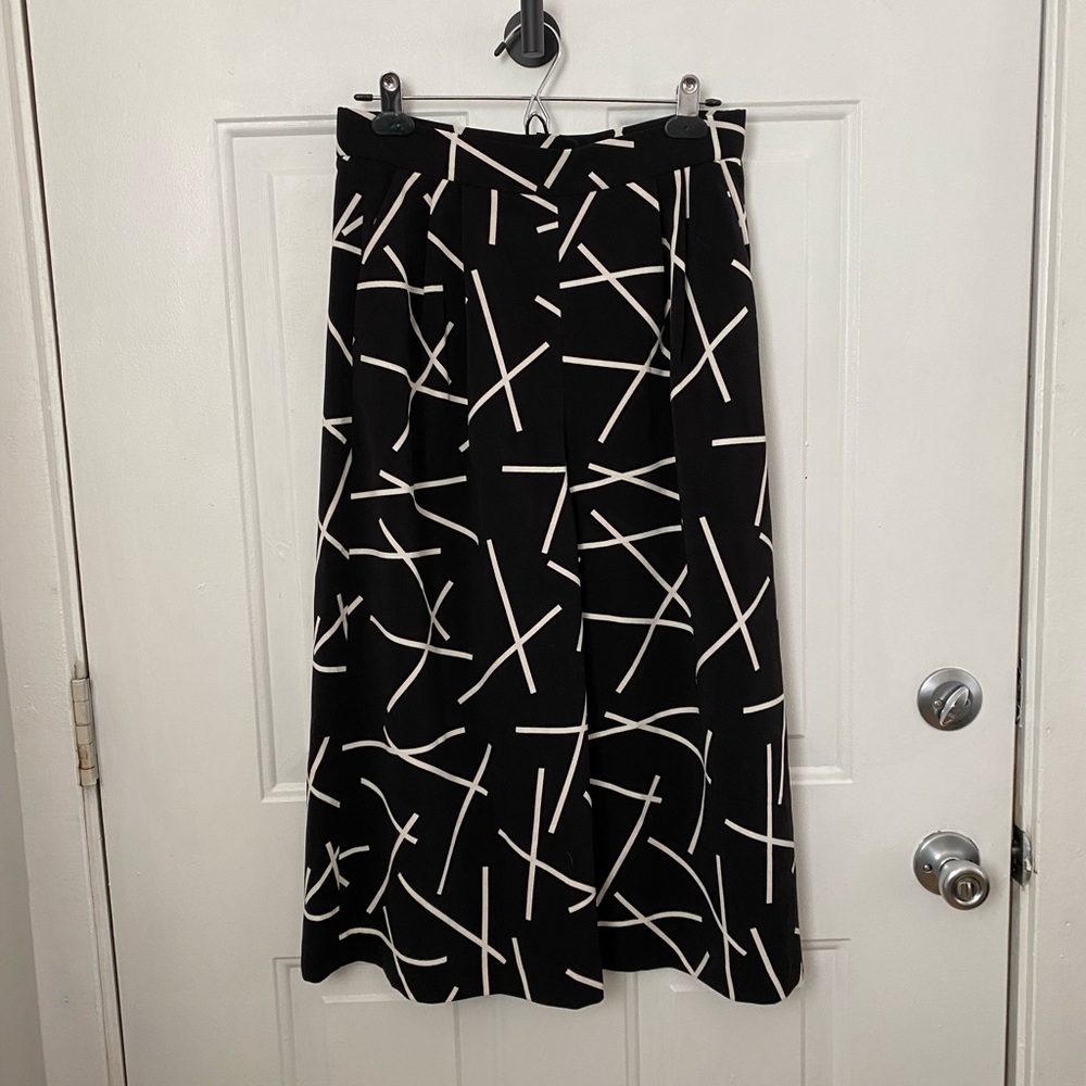 Geometric Culotte Shorts